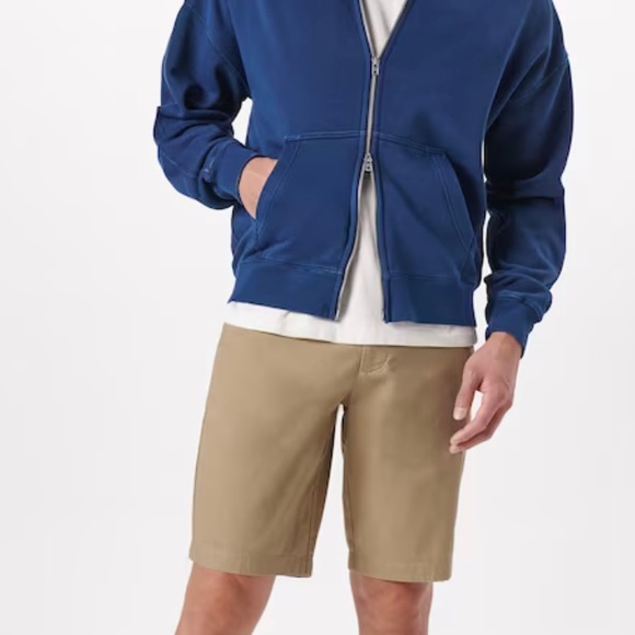 Abercrombie & Fitch Other - NEW Abercrombie & Fitch 9” Plainfront Stretch Shorts Men’s SZ 34 in Khaki